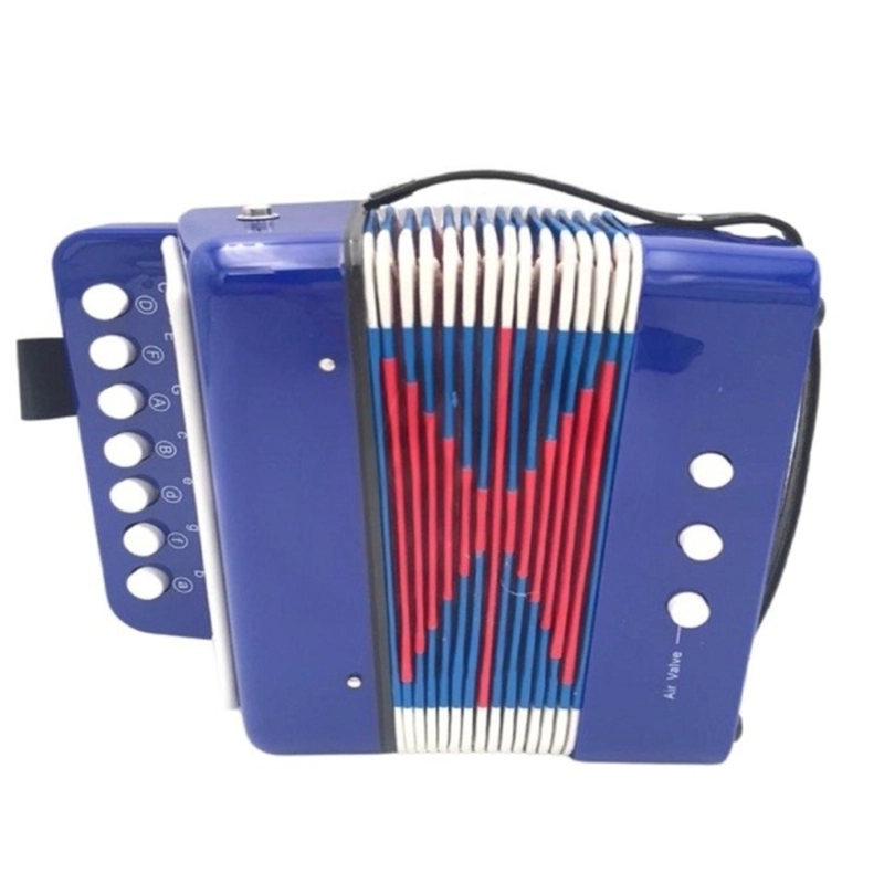 PACK X 3 ACORDEON INFANTIL 7 BOTONES Y 2 BAJOS MOD ACIFNR - 1