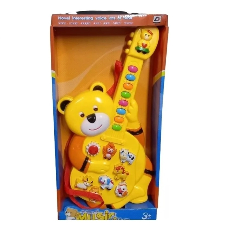 PACK X 3 JUGUETE GUITARRA OSO MUSICAL - 1