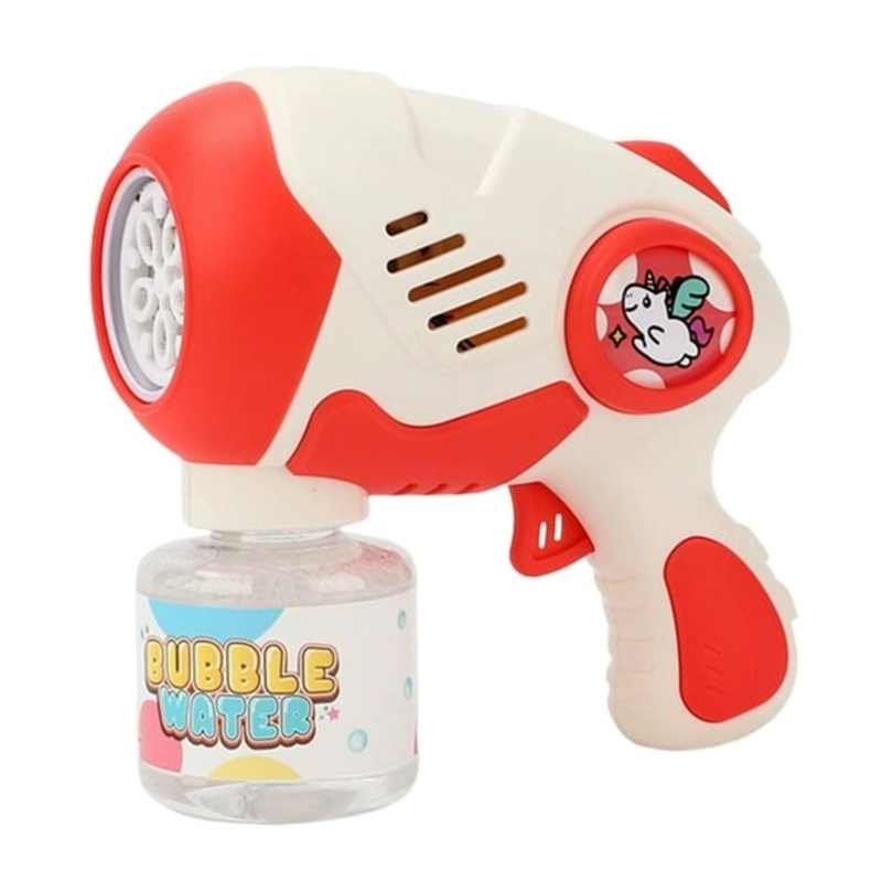 PACK X 3 JUGUETE LANZA BURBUJA UNICORNIO ROJO - 3