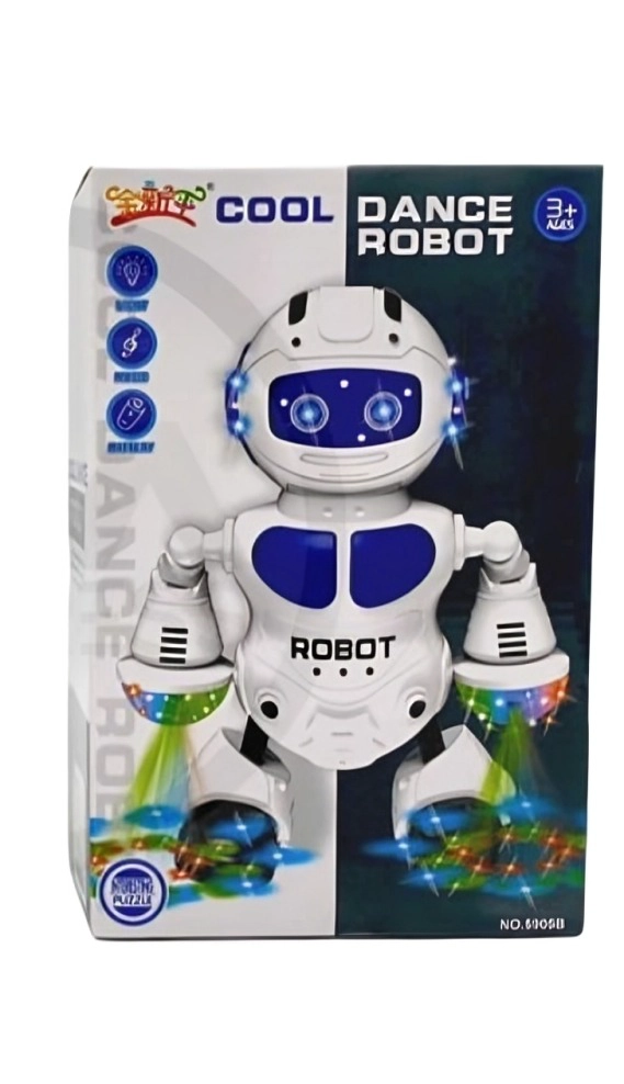 PAK DE 3 ROBOT BAILARIN LED - 1