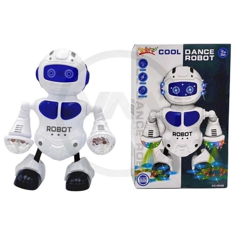 PAK DE 3 ROBOT BAILARIN LED - 2