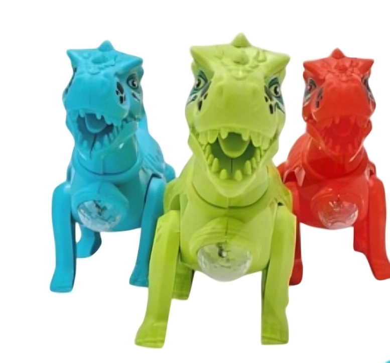PAK DE 3 DINO CAMINANTE LUZ SONIDO ECO BOLSA - 2
