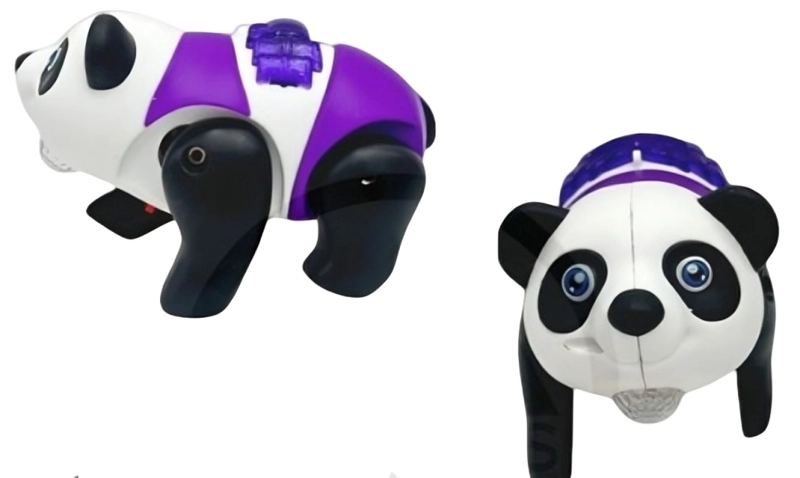 PAK DE 3 PANDA CAMINANTE LUZ SONIDO ECO BOLSA - 2