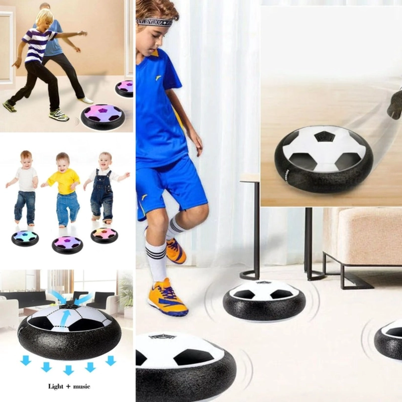 JUGUETE BALON DE FUTBOL FLOTANTE CON LUCES LED - 5