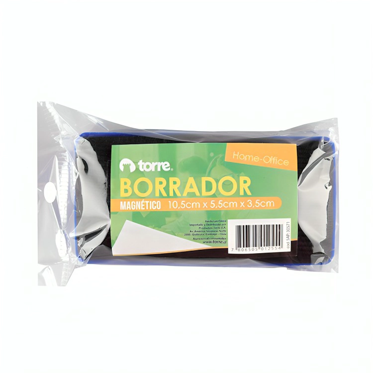 PACK 4 BORRADOR DE PIZARRA MAGNE TICA COLORES – TORRE - 2