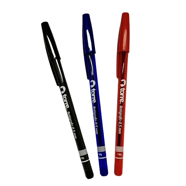 PACK 4 DE SET BOLIGRAFOS 1.0 MM BLISTER 1A 1N 1R – TORRE - 1
