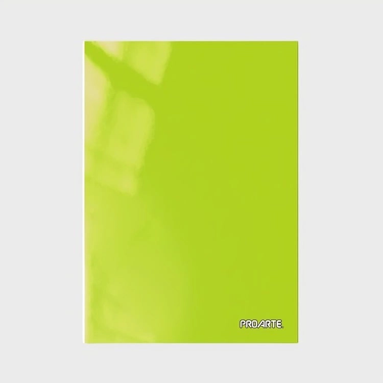 PACK 4 CARPETA CON GUSANO / VERDE CLARO – PROARTE - 1
