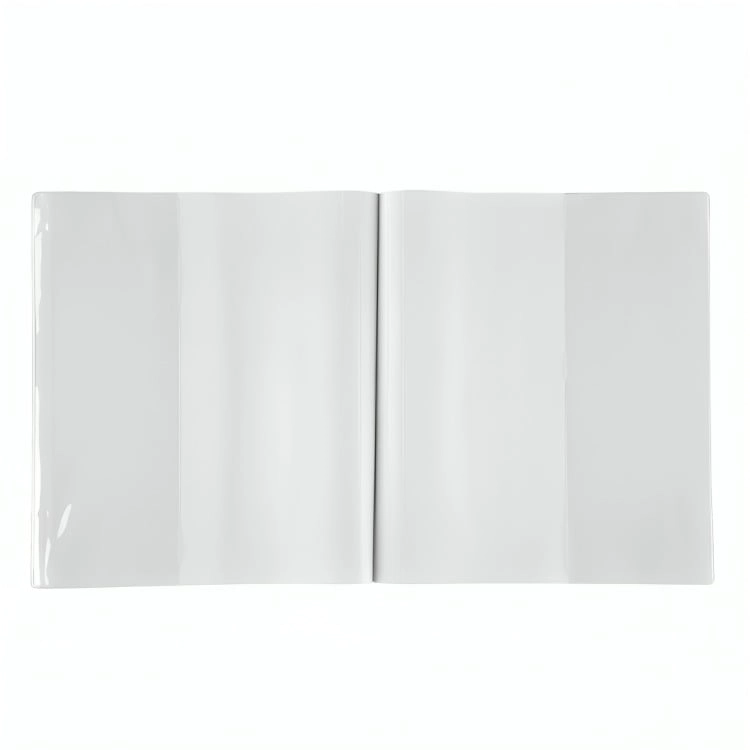 PACK 4 FORROS CUADERNO UNIVERSITARIO BLANCO – TORRE - 1