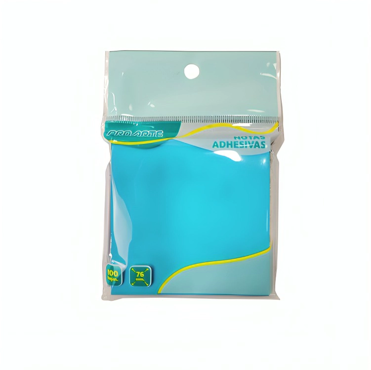 PACK 4 NOTAS ADHESIVAS PAPEL CELESTE 100H. 7.6 X7.6CMS. – PROARTE - 2