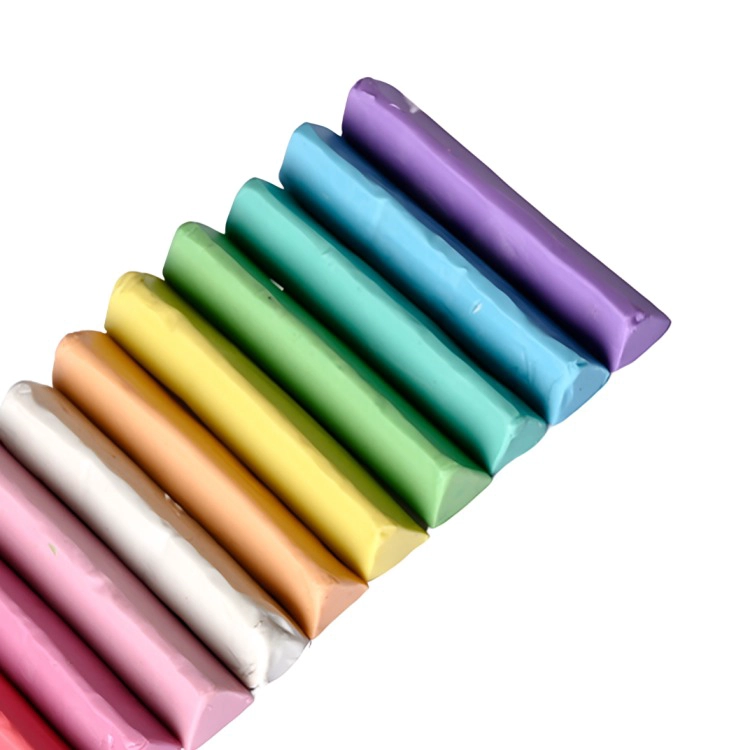 PACK 4 PLASTICINAS TRIANGULAR PASTEL 12 COLORES - 3