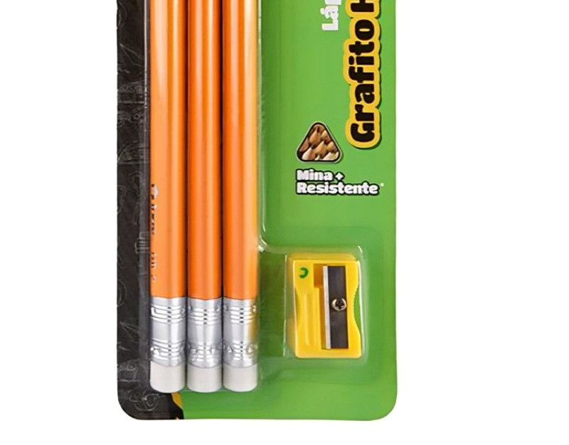 PACK 4 SET 3 LAPICES GRAFITO JUMBO TRIANGULAR TORRE - 3