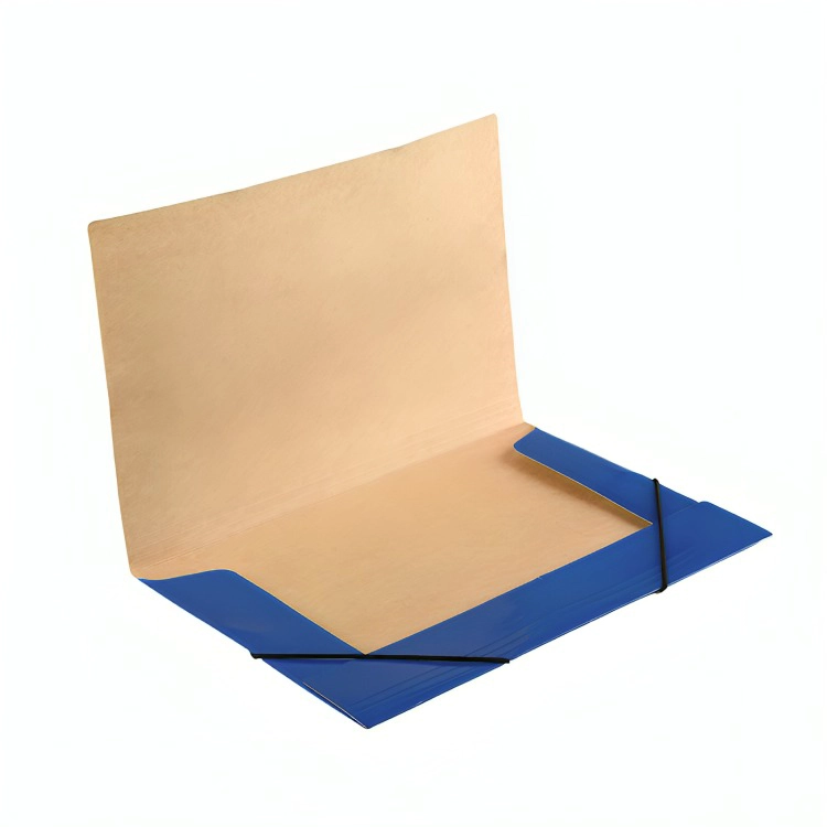 PACK 4 CARPETA OFICIO CARTERA AZUL - 1