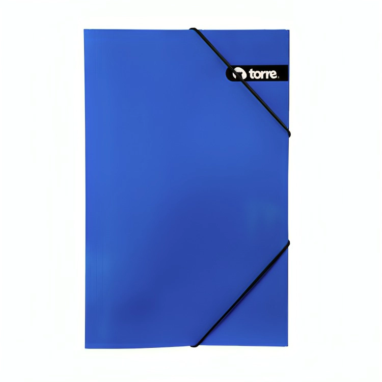 PACK 4 CARPETA OFICIO CARTERA AZUL - 2