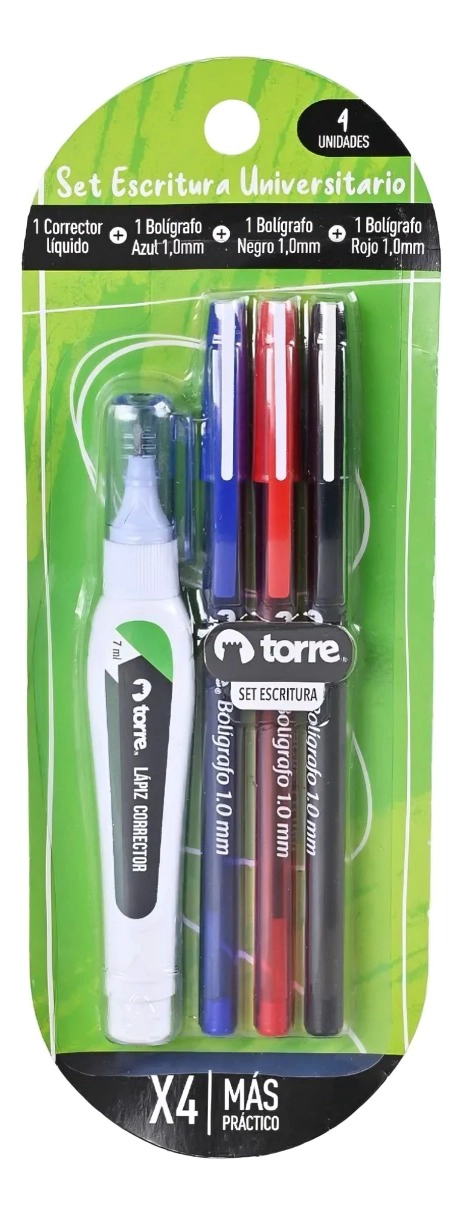 PACK 3 SET ESCRITURA UNIVERSITARIO 3B – TORRE - 1