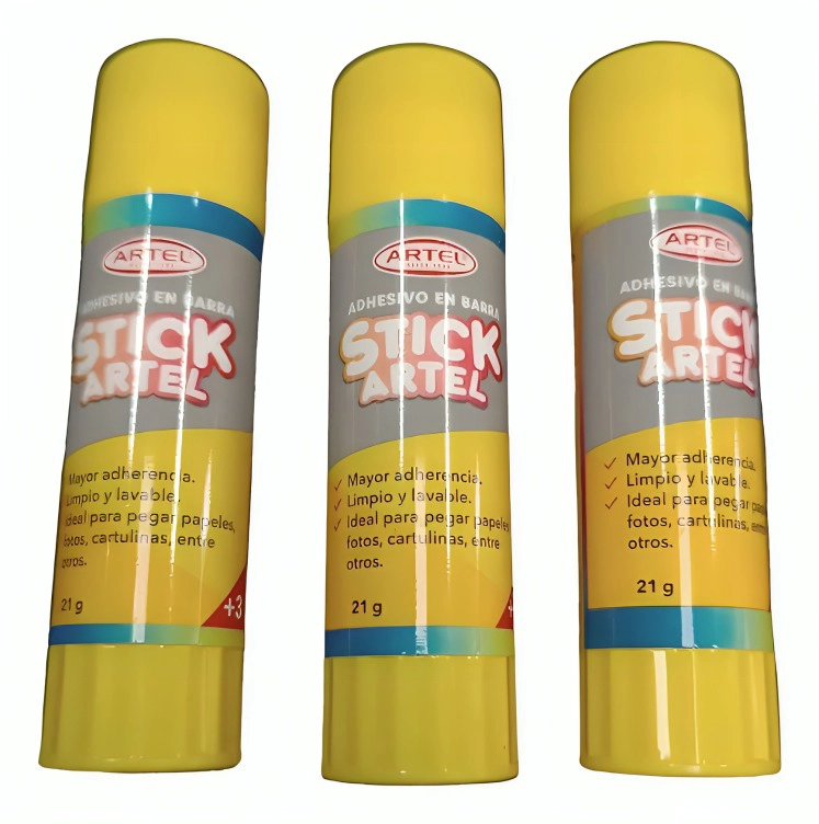 PACK 3 SET 3 ADHESIVOS EN BARRA 15 GRS – ARTEL - 1