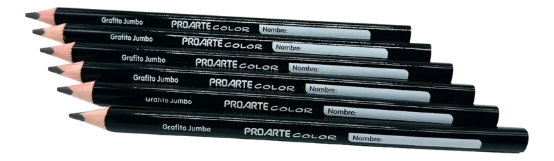 PACK 3 LAPICES GRAFITO TRIANGULAR HB N°2 6 UNID. JUMBO – PROARTE - 2