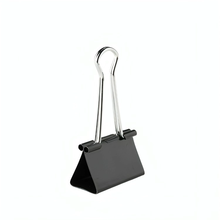 PACK 4 CAJA DOBLE CLIP NEGRO 32 MM 12 UND - 1