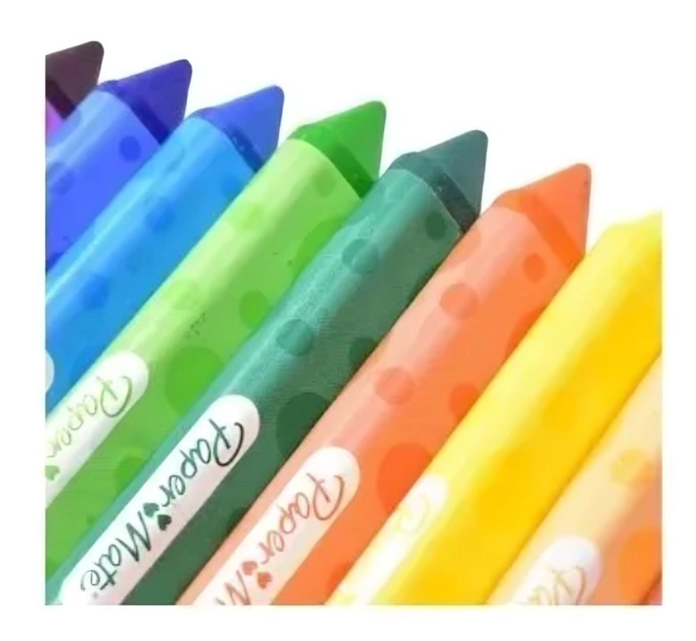 PACK 4 CRAYONES REDONDOS JUMBO 12 UNIDADES - 1