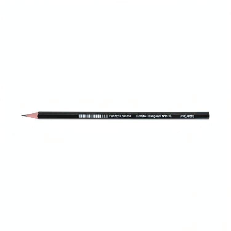 PACK 3 LAPICES GRAFITOS HEXAGONAL N° 2 HB CON GOMA 12 UND – PROARTE - 1