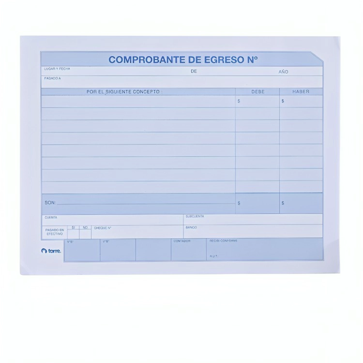 PACK 3 COMPROBANTE INGRESO 50 HOJAS. – TORRE - 2
