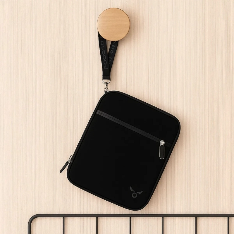 ORGANIZADOR DE CABLES NEGRO MOOSE - 1