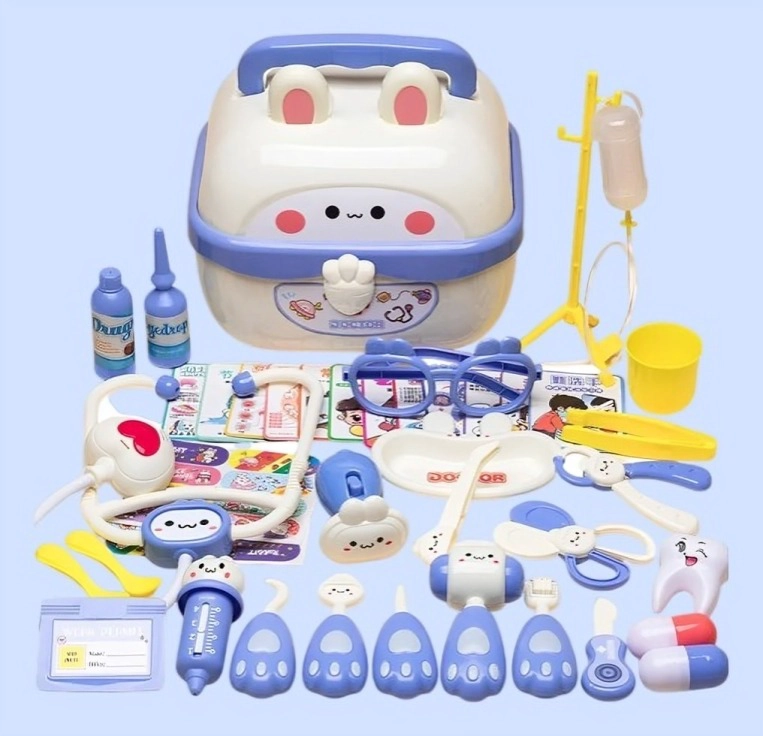 MALETA DOCTOR CONEJO AZUL - 2