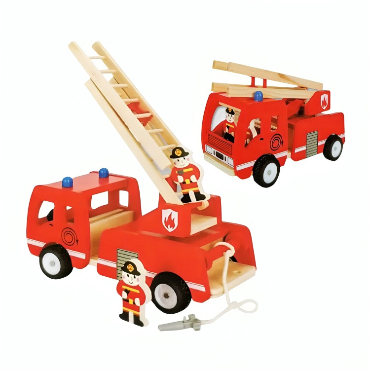CAMION BOMBERO MADERA - 2
