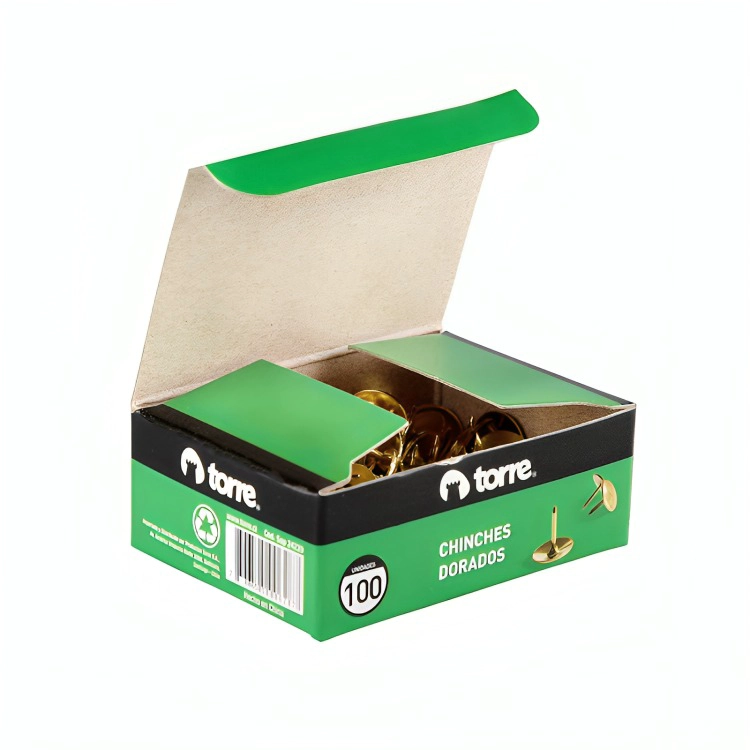 PACK 4 CAJA DE CHINCHES DORADOS 100 UND – TORRE - 1
