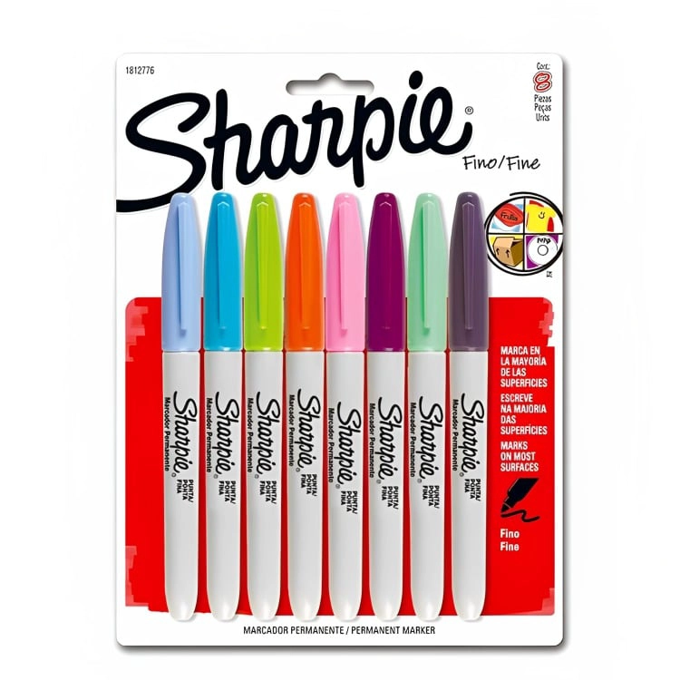 MARCADOR SHARPIE FINE FASHION TJ8 – SHARPIE - 1