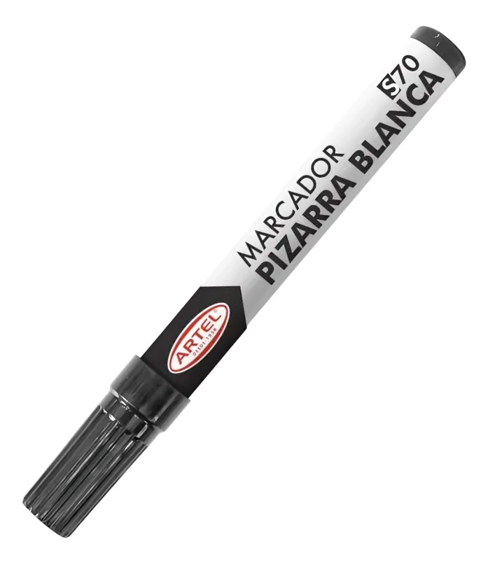 PACK 4 MARCADOR DE PIZARRA BLANCA / NEGRO LS – ARTEL - 1