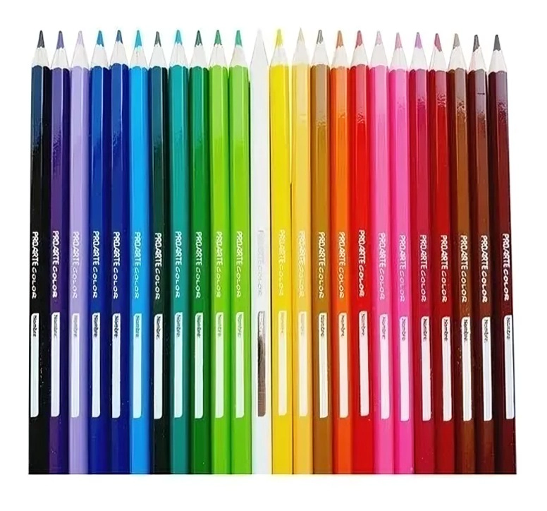 PACK 2 LAPICES DE COLOR 24 UND LARGOS – PROARTE - 1