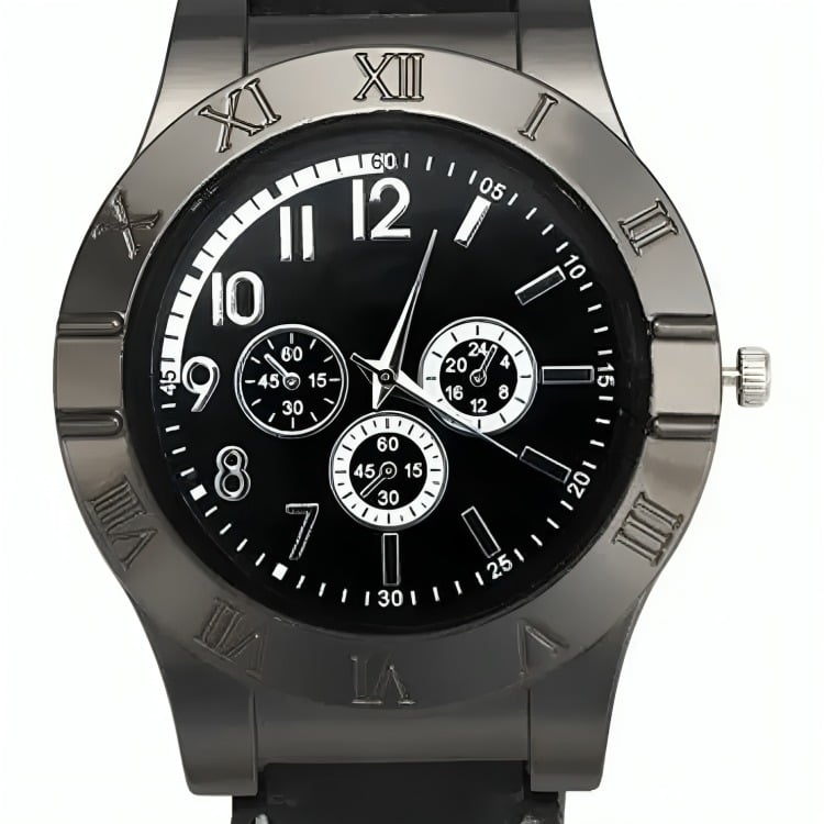 RELOJ HOMBRE PULSERA CON ENCENDEDOR RECARGABLE - 1