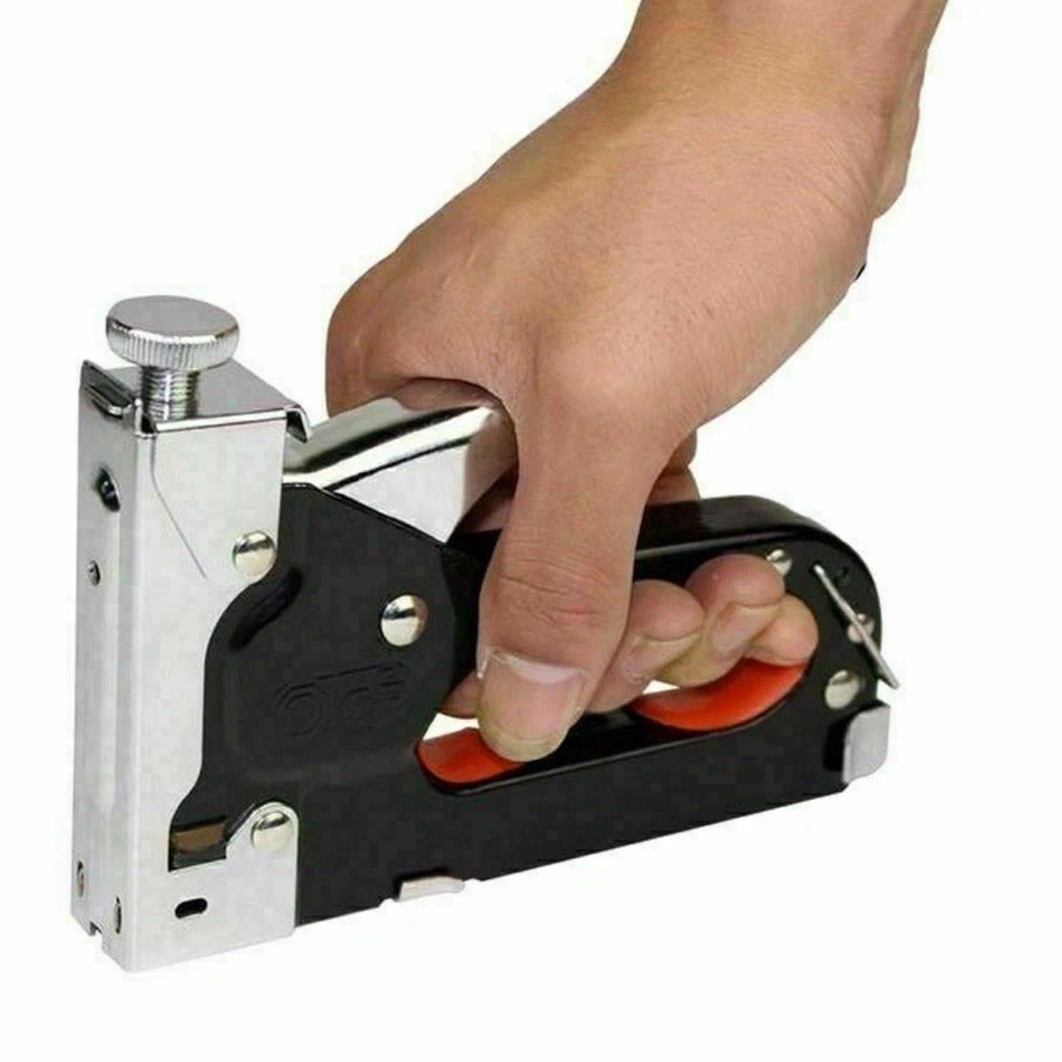 GRAPADORA MECANICA DE ACERO 3 EN 1 PARA GRAPADORA DE MADERA - 5