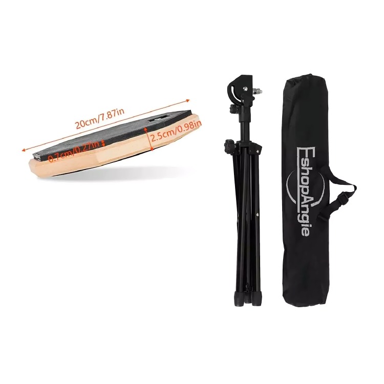 PAD DE PRACTICA BATERIA CON ATRIL Y BOLSO - 1
