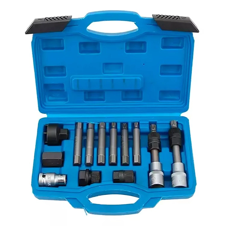 PUNTAS DADOS EXTRACTOR DE POLEAS 13PZS ALTERNADOR UNIVERSAL - 2