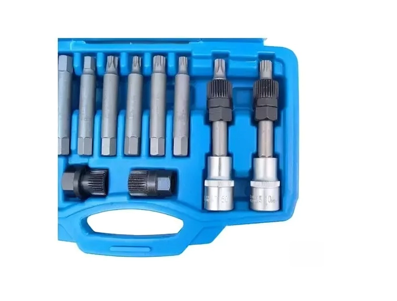 PUNTAS DADOS EXTRACTOR DE POLEAS 13PZS ALTERNADOR UNIVERSAL - 4