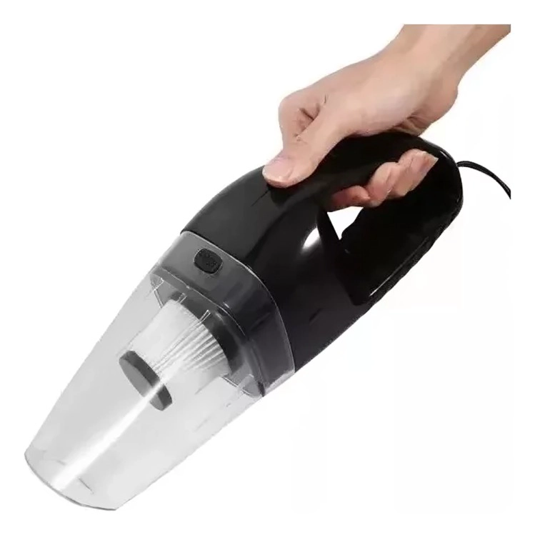 ASPIRADORA DE MANO PORTATIL 12V PARA AUTO CASA RECARGABLE - 1