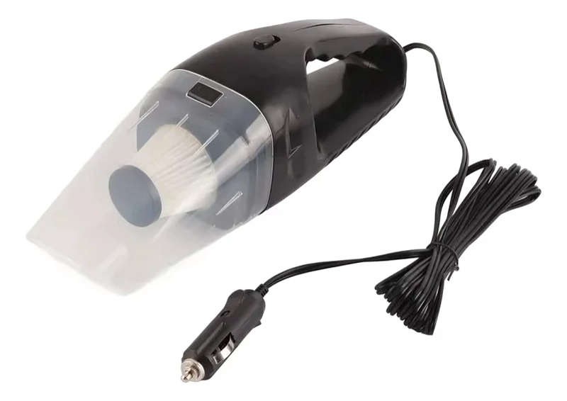 ASPIRADORA DE MANO PORTATIL 12V PARA AUTO CASA RECARGABLE - 4