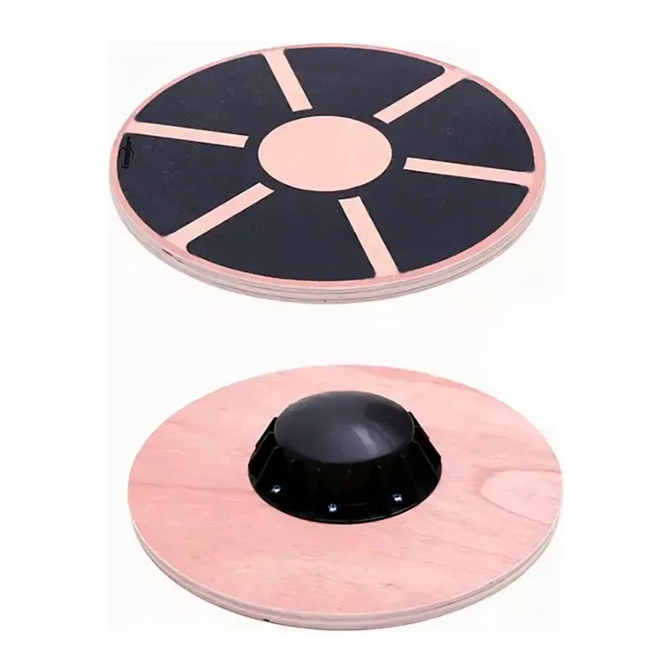 TABLA DISCO EQUILIBRIO BALANCE MADERA FISIOTERAPIA - 2
