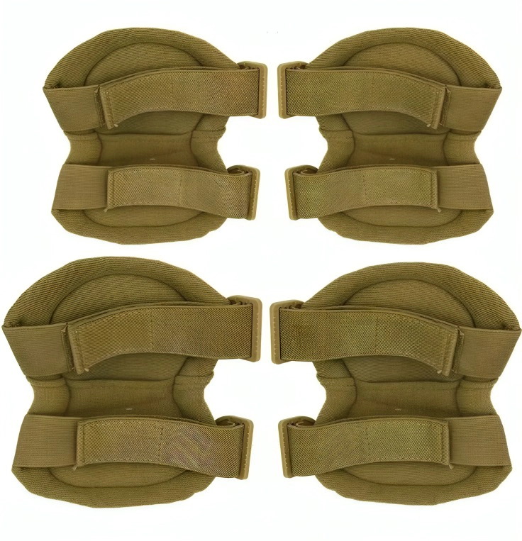 RODILLERAS CODERAS INDUMENTARIA TACTICA MILITAR PAINTBALL - 1