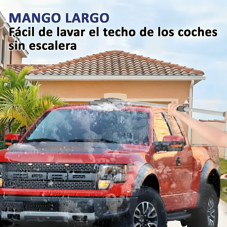 KIT CEPILLOS DE MICROFIBRA AUTO HOGAR INTERIOR Y EXTERIOR - 4