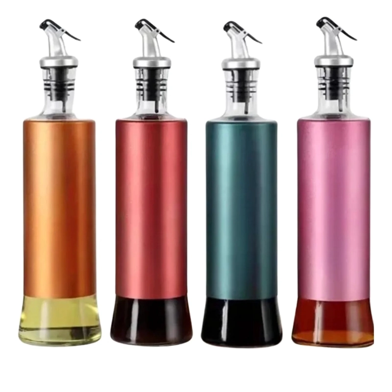 PACK X 3 BOTELLAS DISPENSADOR DE ACEITE 300ML ACEITERA COCINA - 2