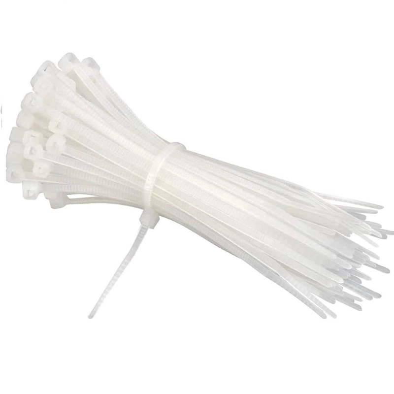 PACK X 4 BRIDAS DE NAILON PARA CABLES DE 3,6 MM X 200 MM, PAQUETE CON 100 UNIDADES - 1