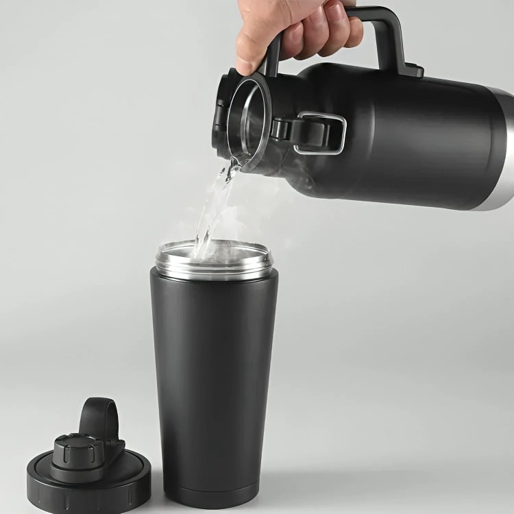BOTELLA TE RMICA 1900ML ACERO INOXIDABLE GRAN CAPACIDAD XL - 1