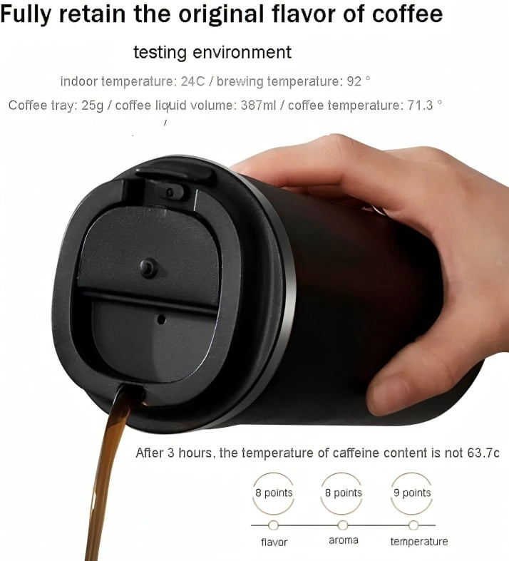 VASO TERMICO PARA CAFE 380ML - 1