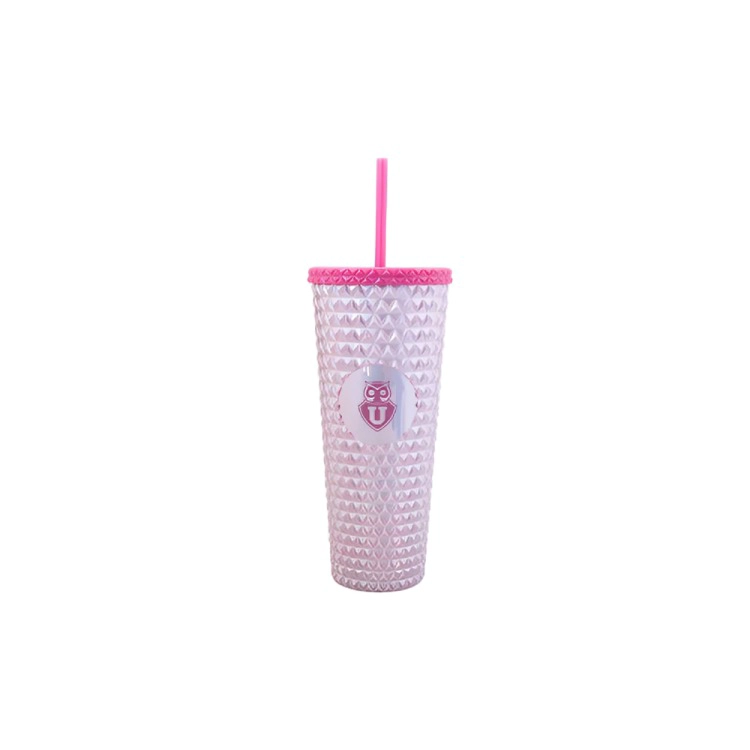 VASO TUMBLER SHINY PINK U DE CHILE - 1