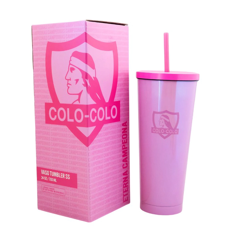 VASO TUMBLER PINK COLO COLO - 2