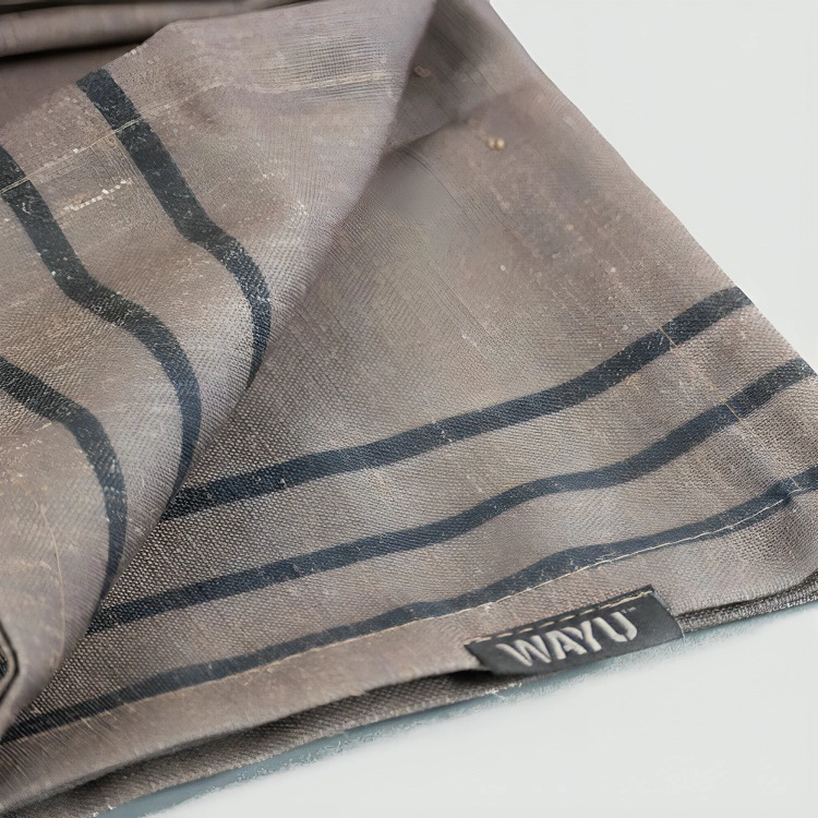 MANTEL RECTANGULAR 140 X 240CM GRIS LINO BLENDED WAYU - 1