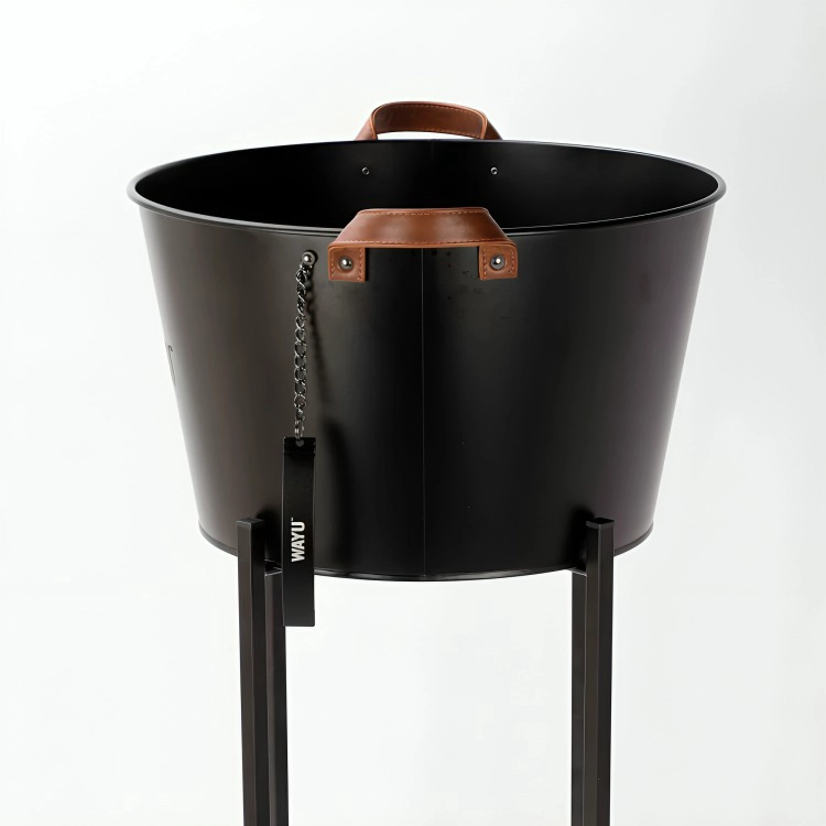 HIELERA METALICA RACK + ABRIDOR CERVEZA WAYU - 2