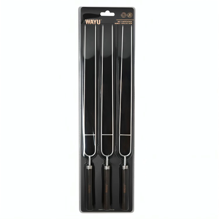SET DE 3 ANTICUCHOS WAYU - 1